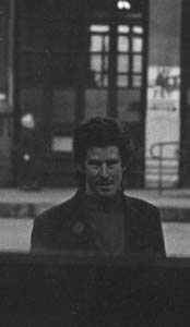 Andrew Thomason in Paris, Gare du Nord. April 1974.